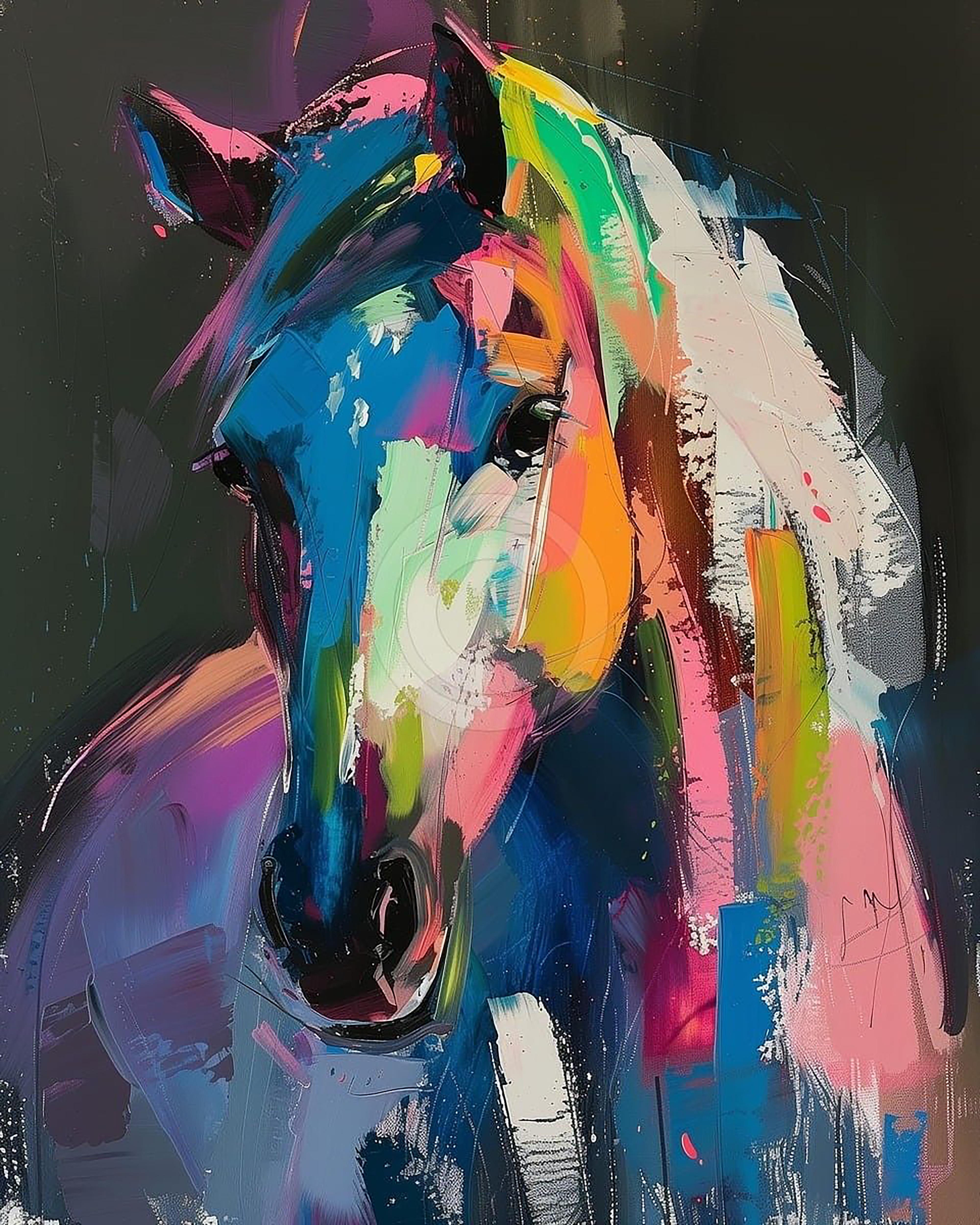 Интерьерная картина Лошадка